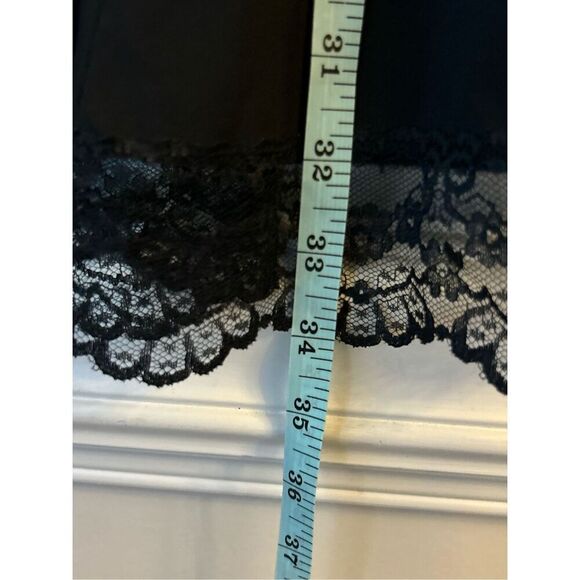 Sincerely Mary Black Lace Trim Kimono M/L Whimsygoth Fairygoth made in US - Picture 4 of 5